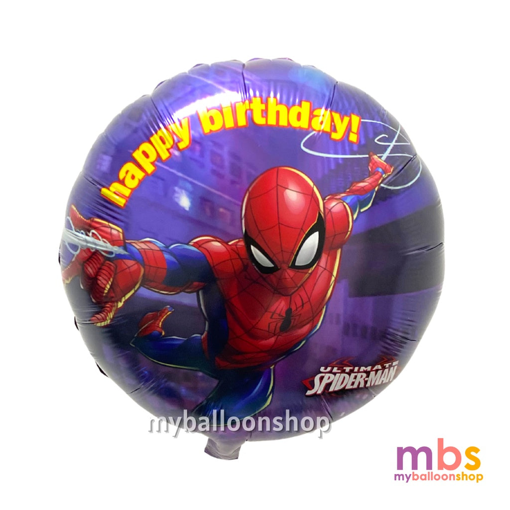 Spiderman Theme Balloons