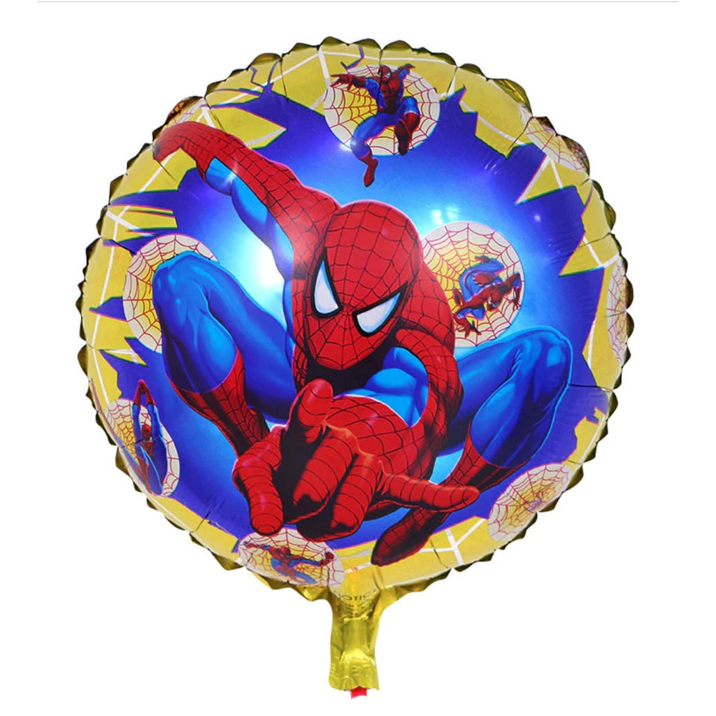 Spiderman Theme Balloons