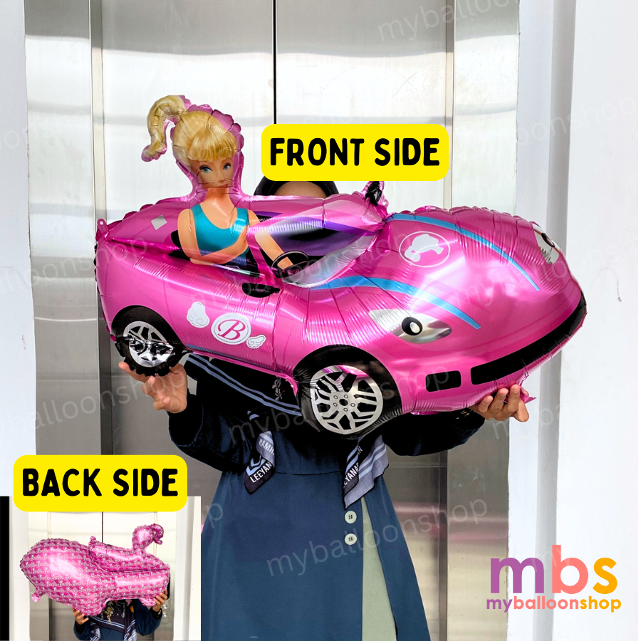 Barbie Balloons Theme Foiled Balloons