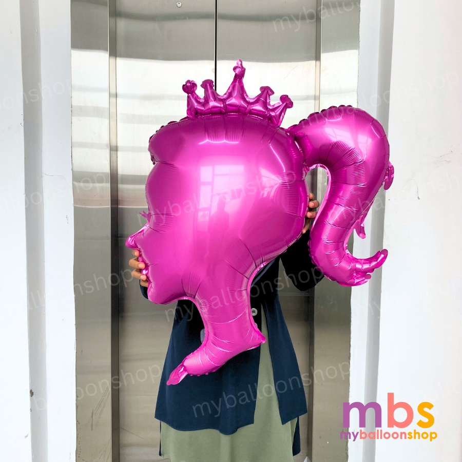 Barbie Balloons Theme Foiled Balloons