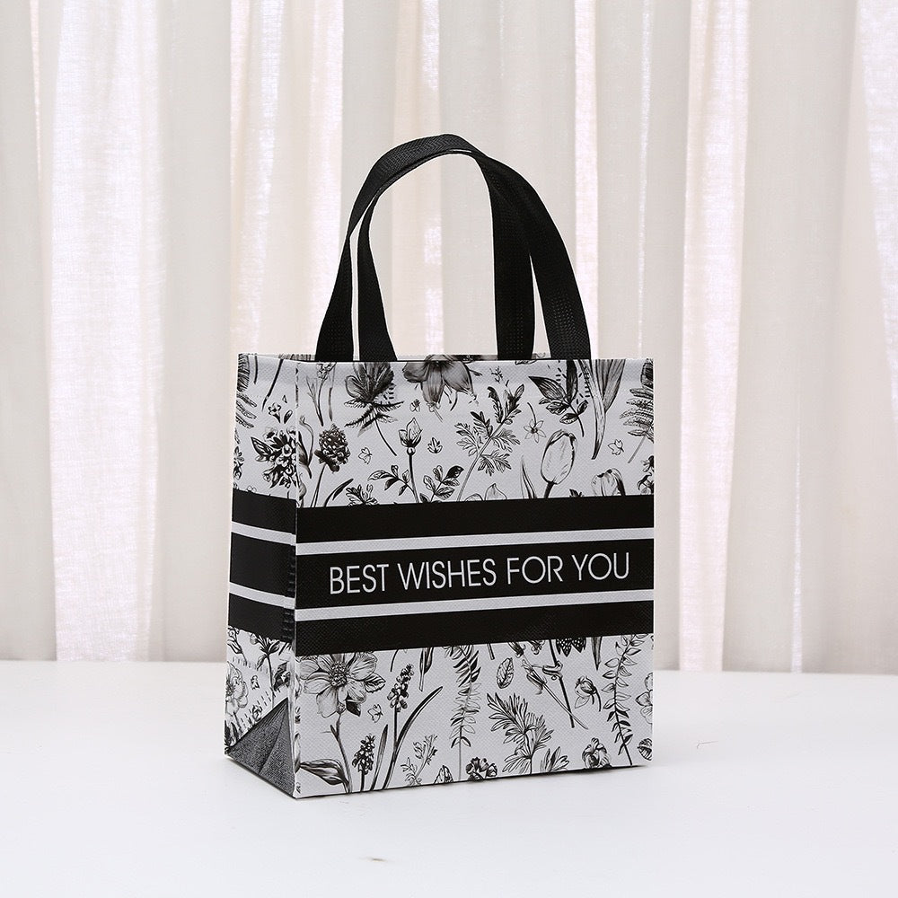 Non Woven Bag Best Wishes Square