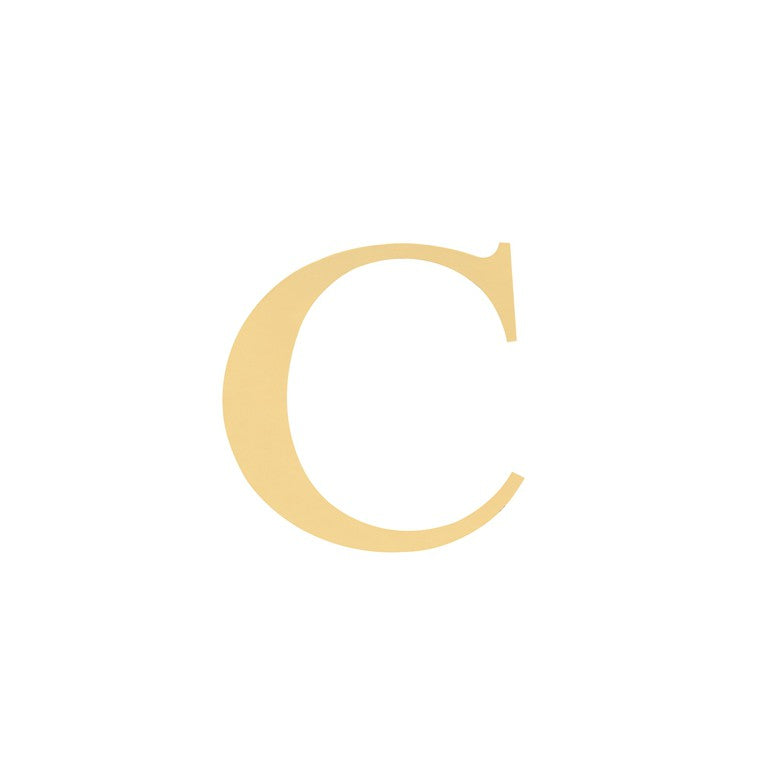 Gold Letter Only A-Z