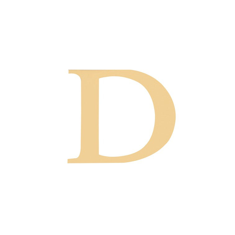 Gold Letter Only A-Z