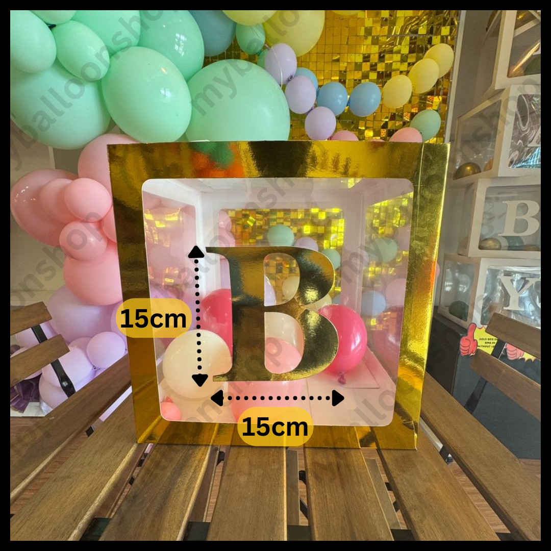 Gold Letter Only A-Z