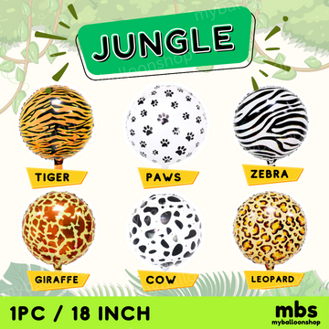 【2D/4D】Safari Balloons