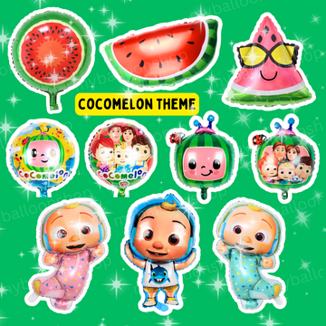 Cocomelon Printed Cartoon Foiled Balloons