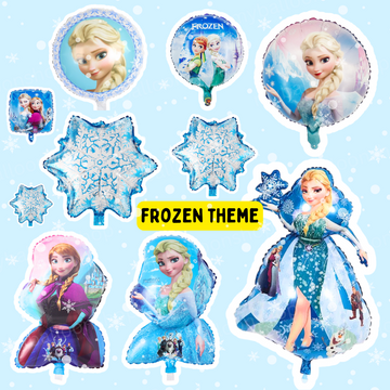 Frozen Theme Foil Balloons