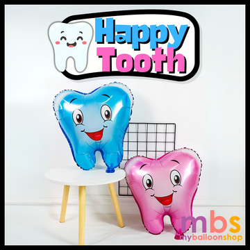 Happy Tooth Dentist Theme Balloon