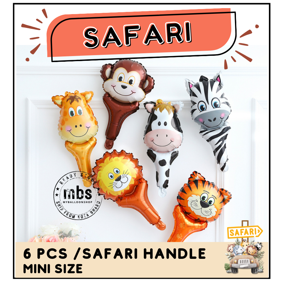 【Handle】Safari Head Balloons