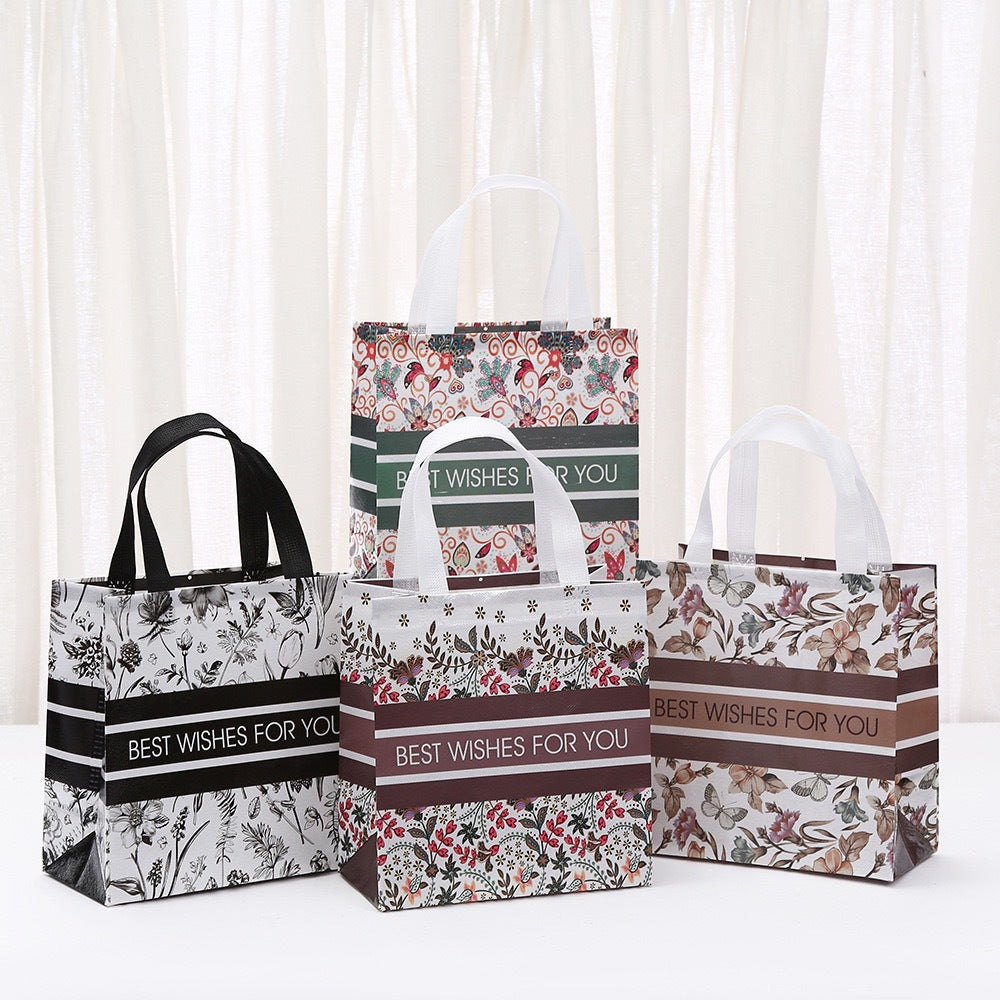 Non Woven Bag Best Wishes Square
