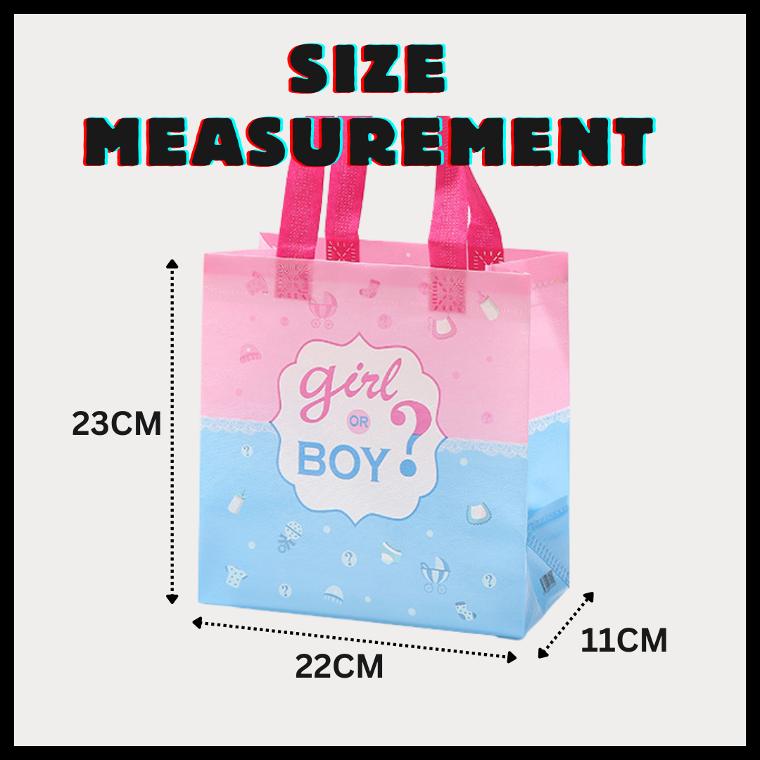 Non Woven Bag Gender Reveal