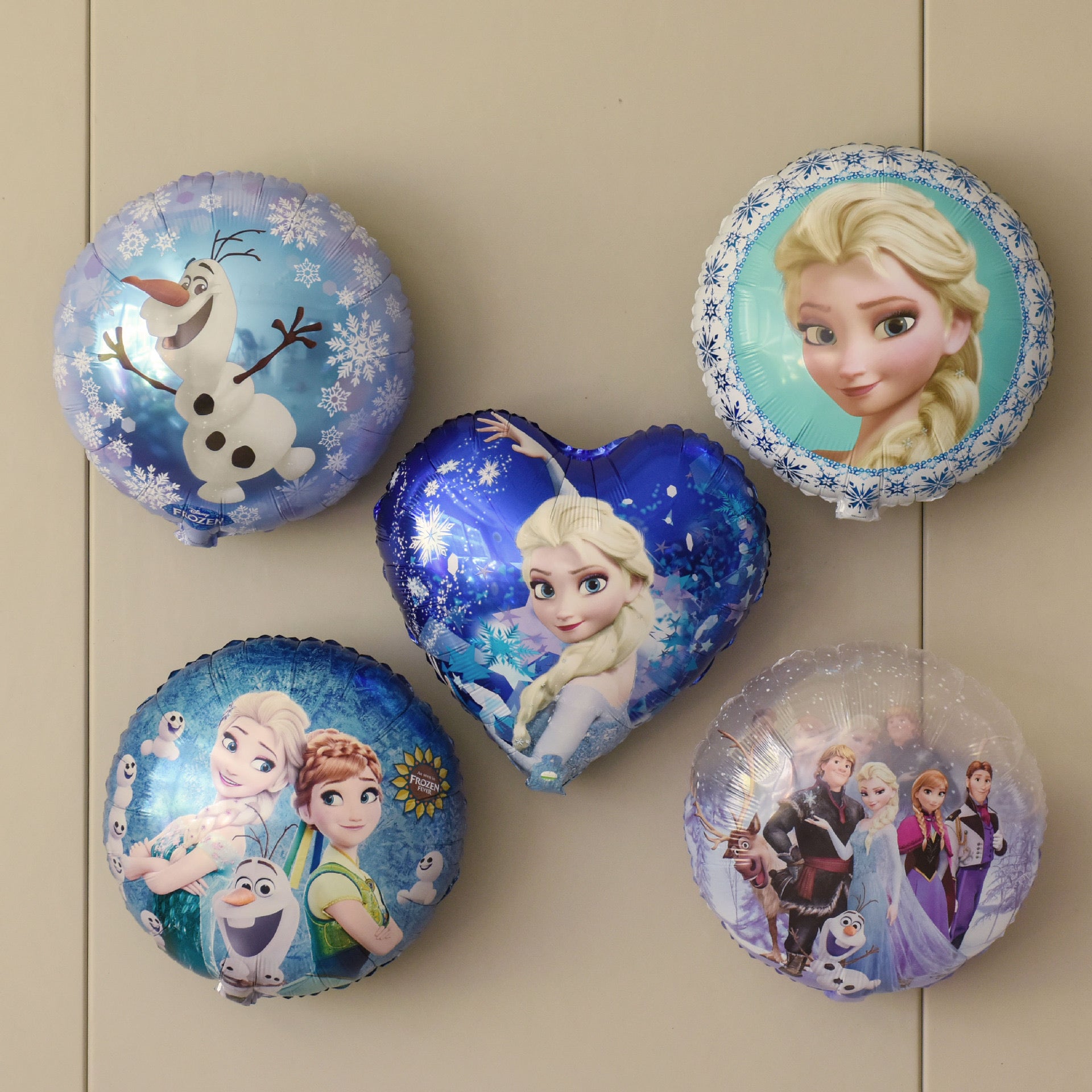 Frozen Theme  Foil Balloons