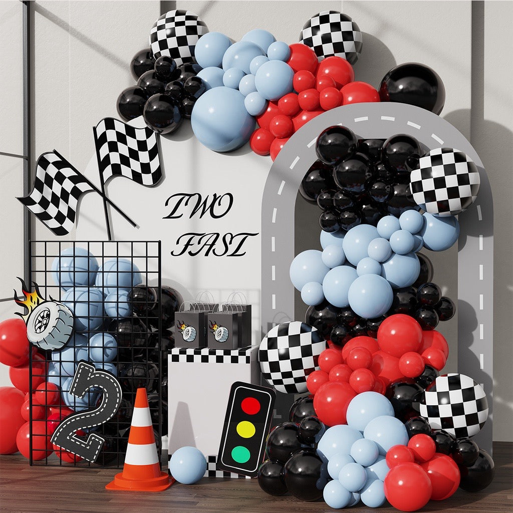 Car Race Theme McQueen Balloons