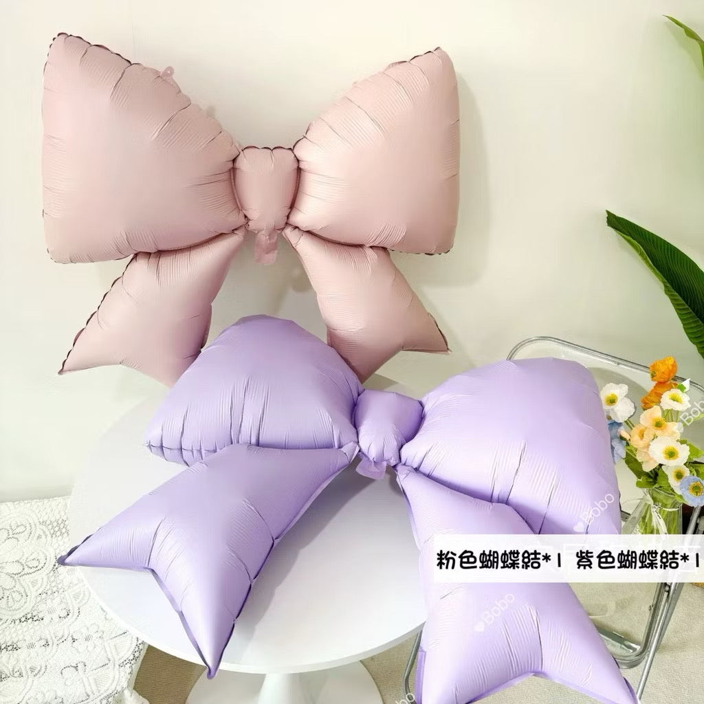 Ribbons Bowtie Coquette Balloons