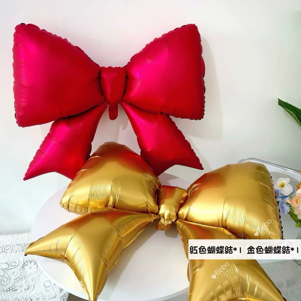 Ribbons Bowtie Coquette Balloons