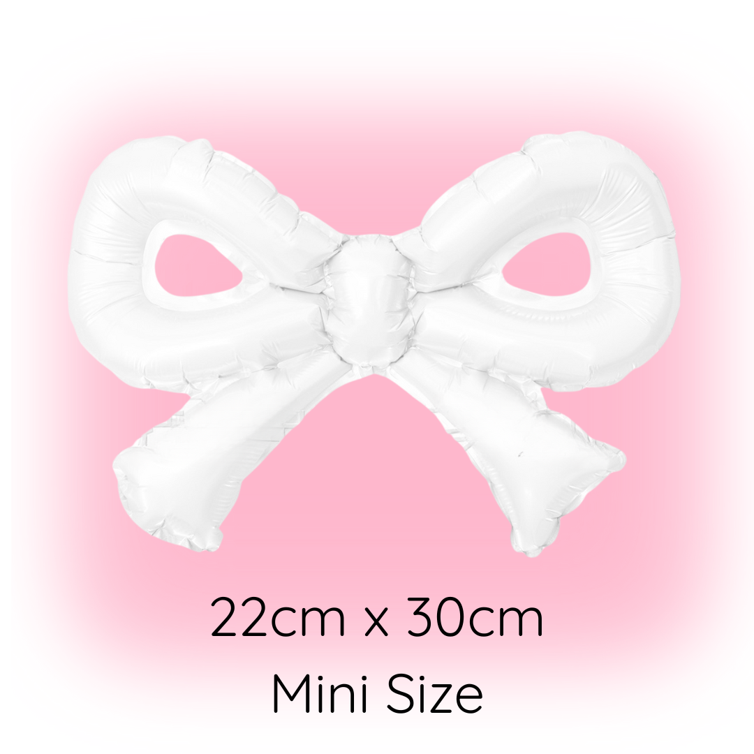 Ribbons Bowtie Coquette Balloons