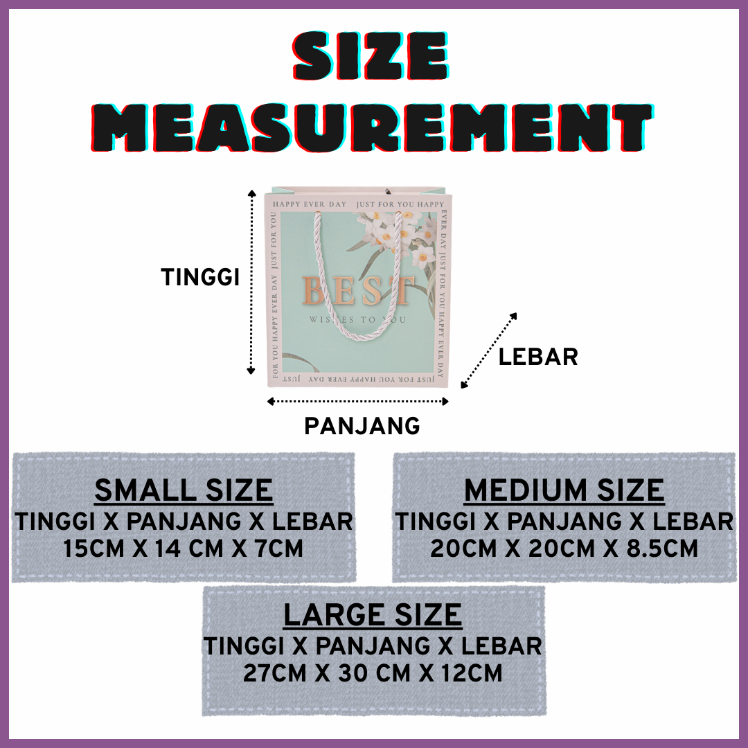 Premium Paper Bag Orchid