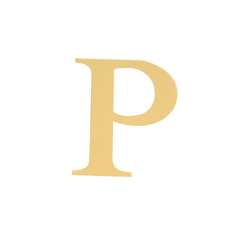 Gold Letter Only A-Z
