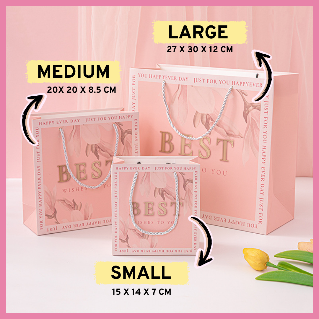 Premium Paper Bag Orchid