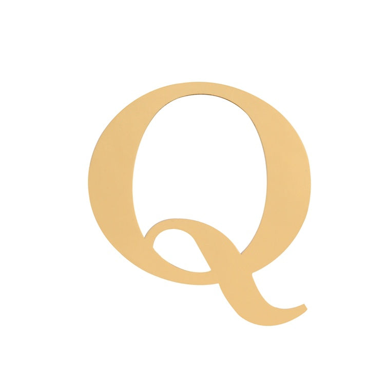 Gold Letter Only A-Z