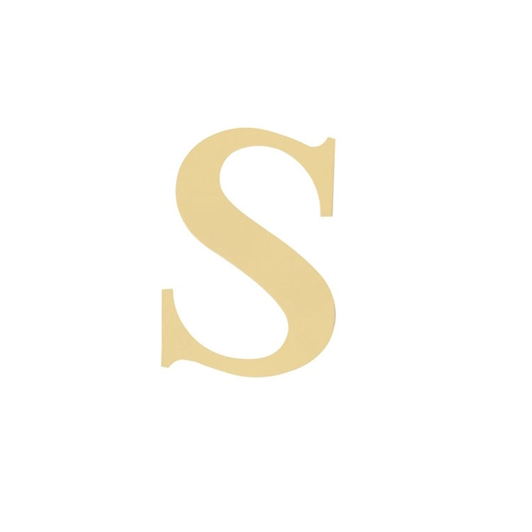 Gold Letter Only A-Z