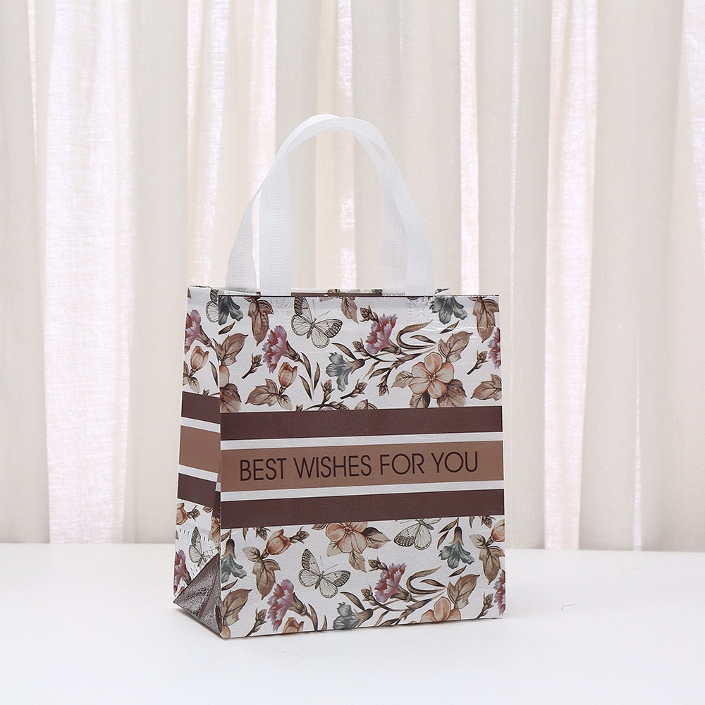 Non Woven Bag Best Wishes Square