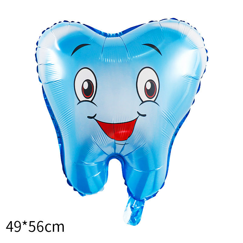 Happy Tooth Dentist Theme Balloon