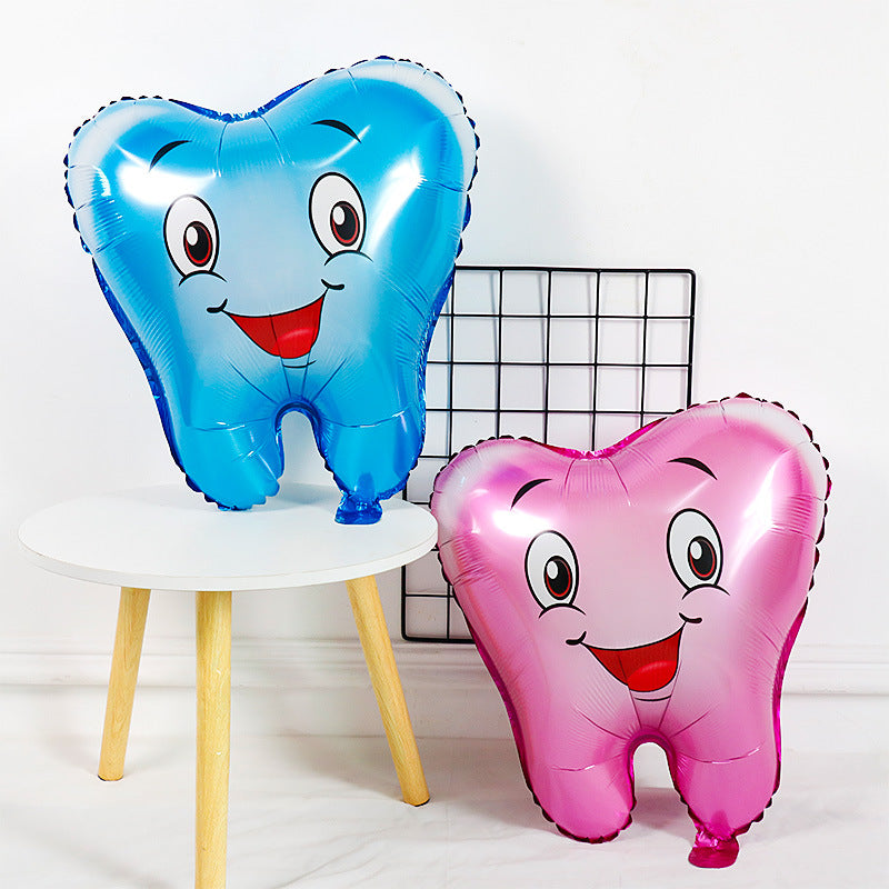 Happy Tooth Dentist Theme Balloon