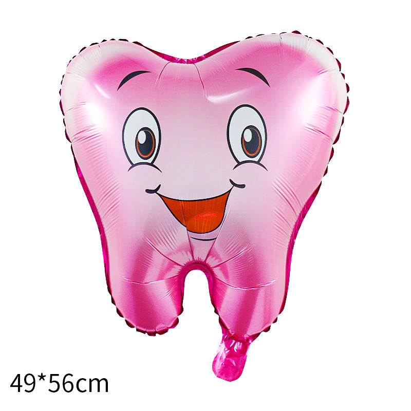 Happy Tooth Dentist Theme Balloon