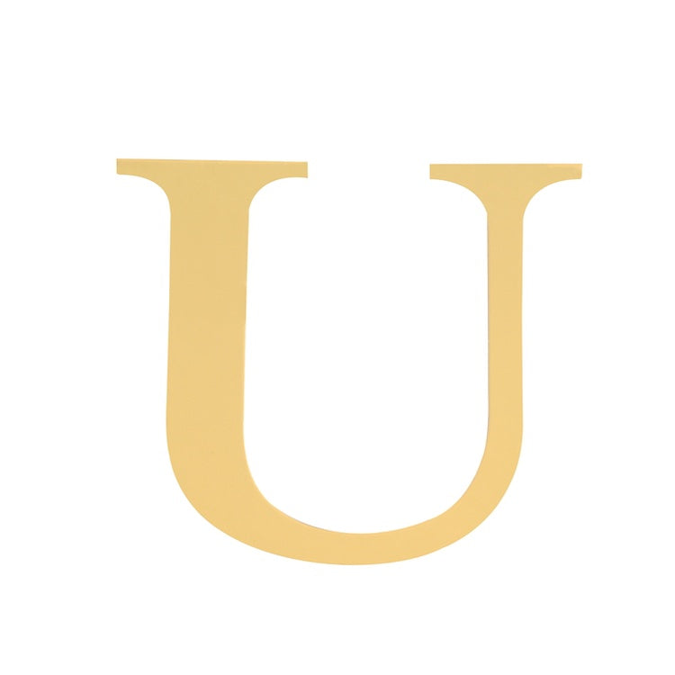 Gold Letter Only A-Z