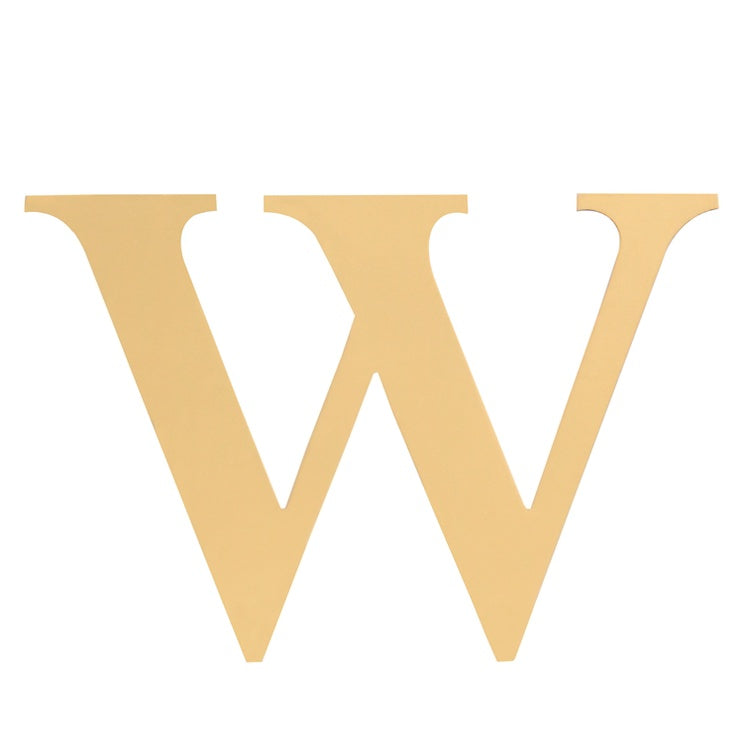 Gold Letter Only A-Z