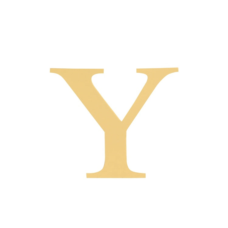 Gold Letter Only A-Z