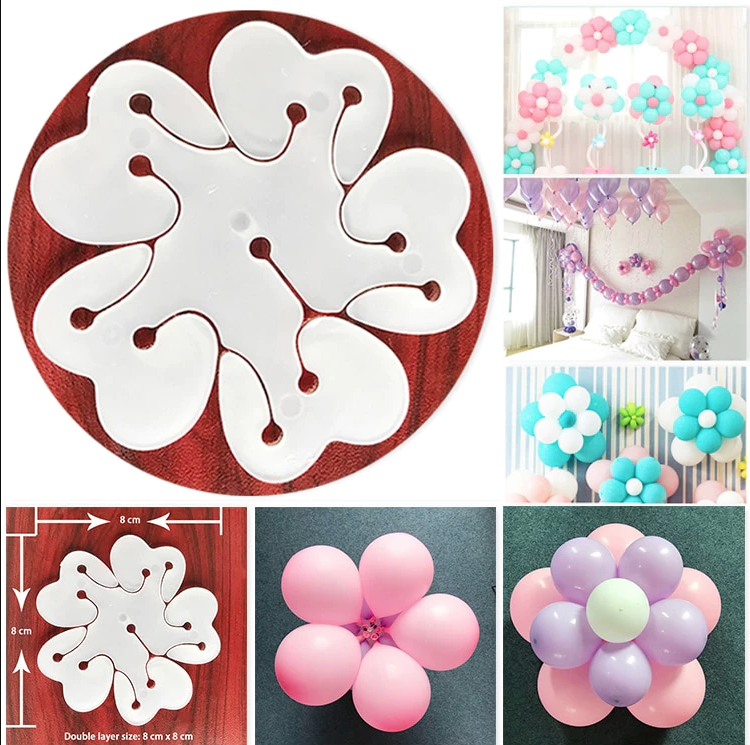 1 pc - Flower Balloons Clip Accessories for Balloons Decorations