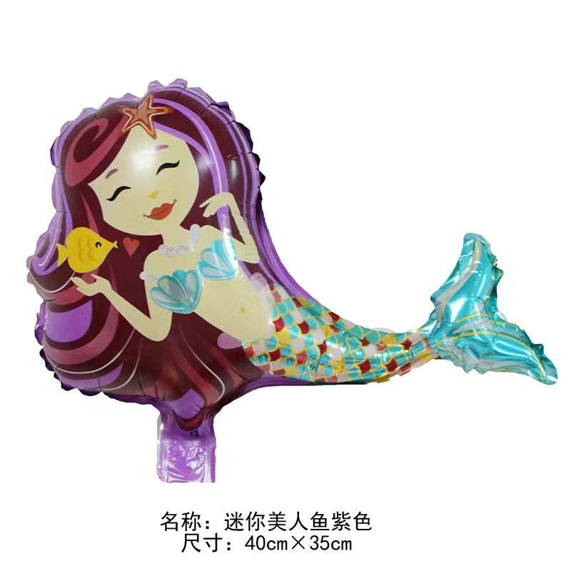 Mermaid Theme Balloons