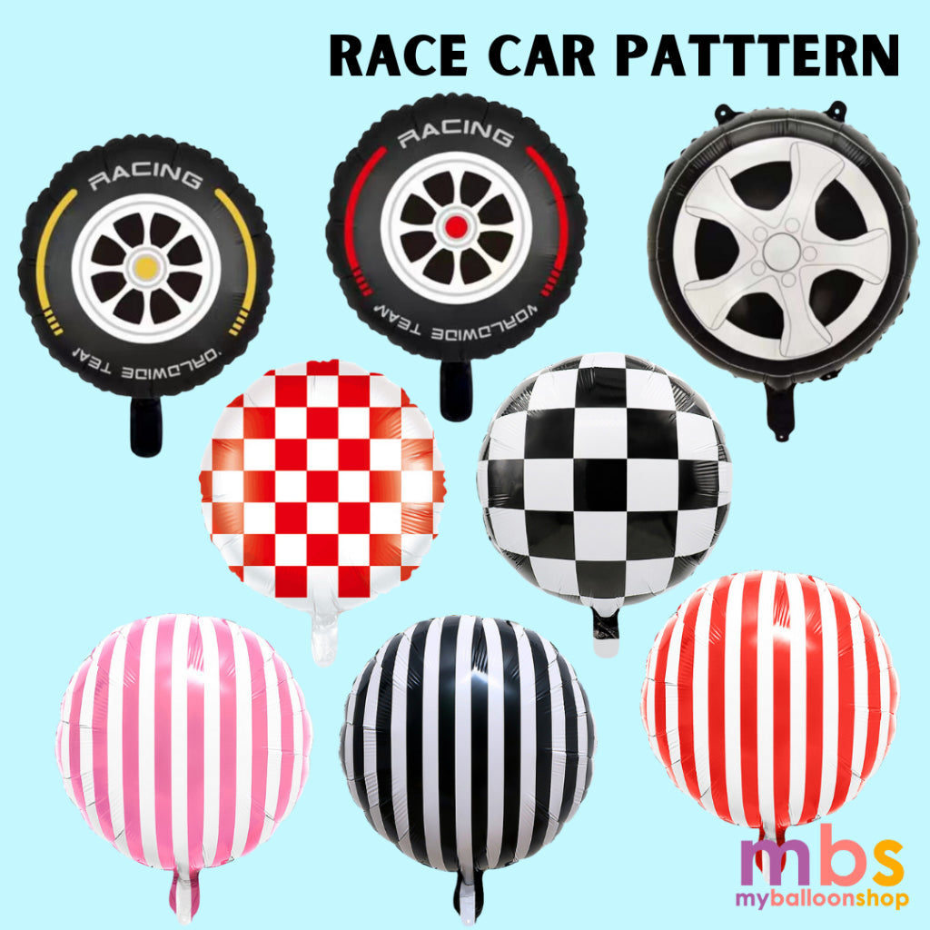 Car Race Theme McQueen Balloons