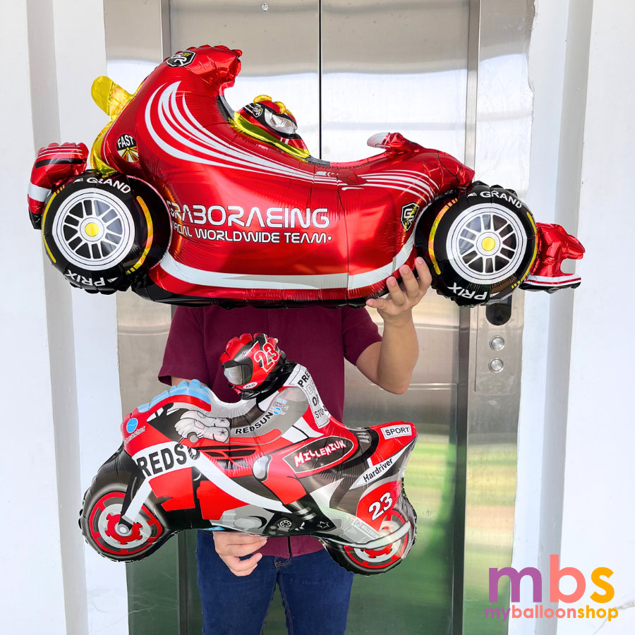 Car Race Theme McQueen Balloons