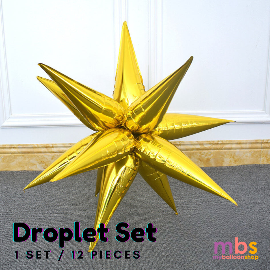 Droplet Set 12 pcs Explosive Star