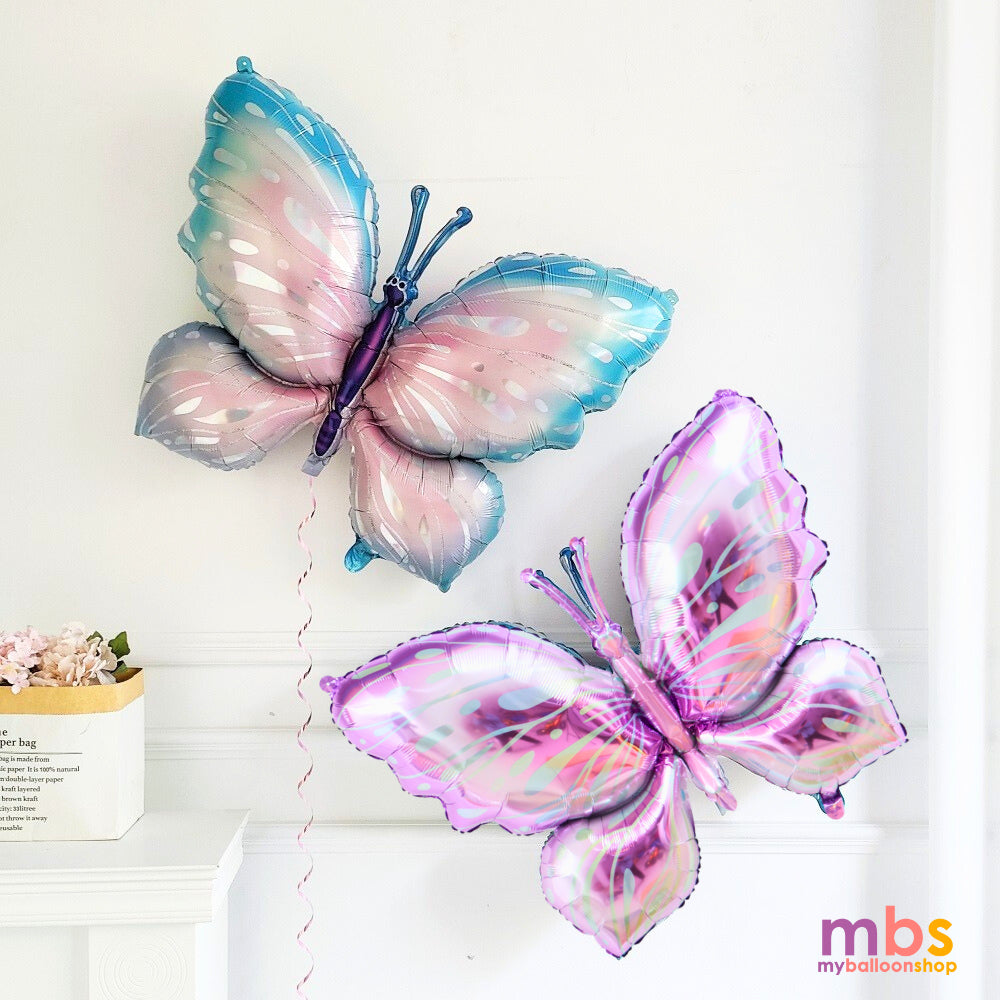 Butterfly Foil Balloons Fairy Tale Princess Theme