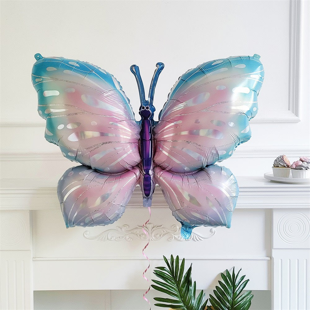 Butterfly Foil Balloons Fairy Tale Princess Theme