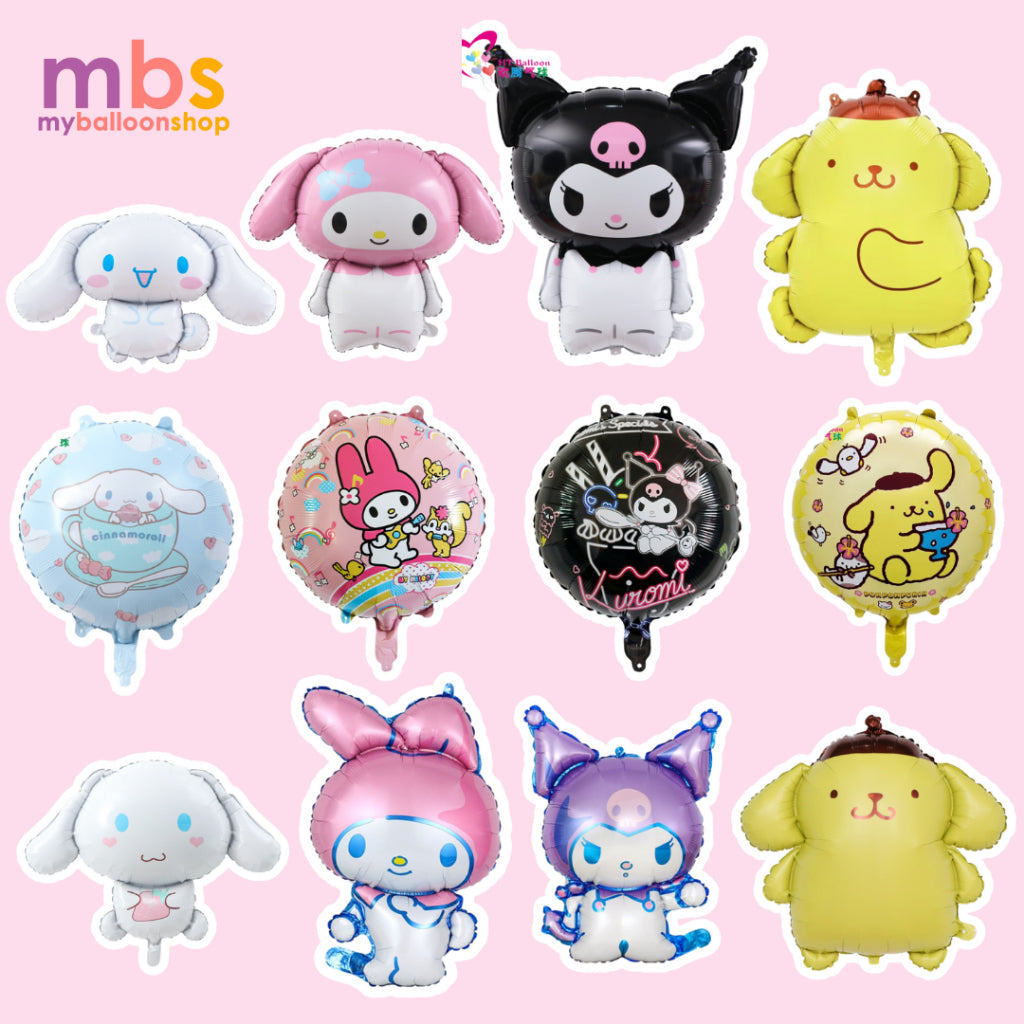 Kuromi Melody Cinnamoroll Pompompurin