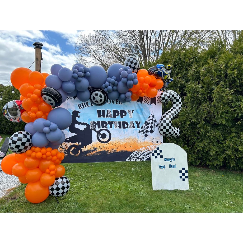 【40 INCH】Race Number Balloons