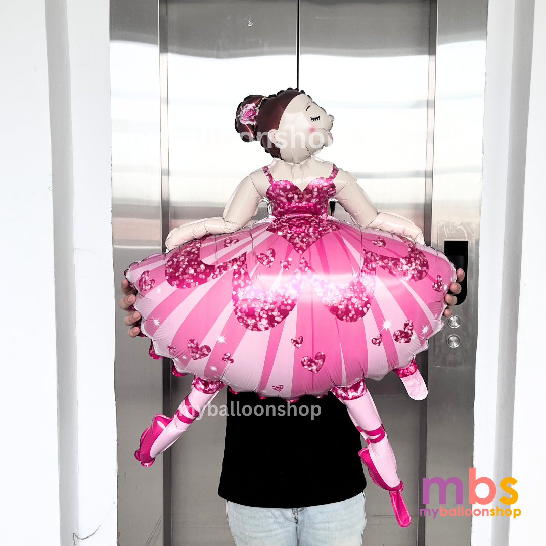 Barbie Balloons Theme Foiled Balloons