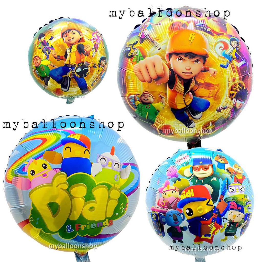18 inch Cartoon Foil Balloon