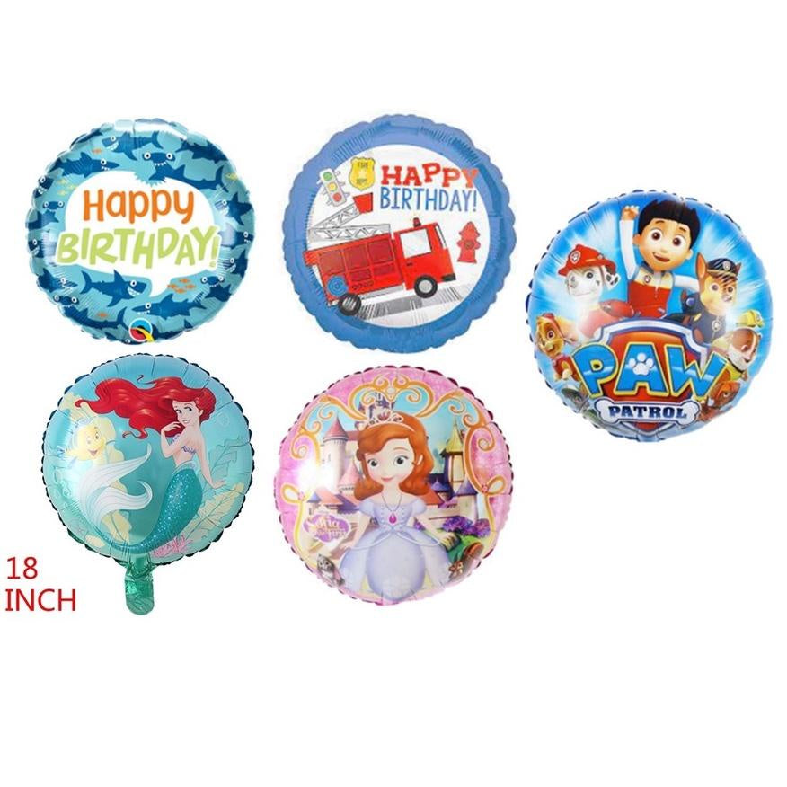 18 inch Cartoon Foil Balloon