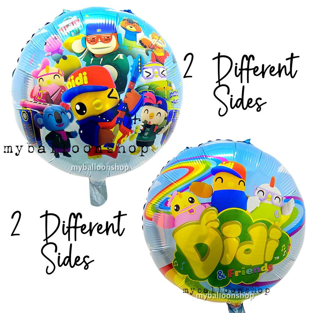 18 inch Cartoon Foil Balloon