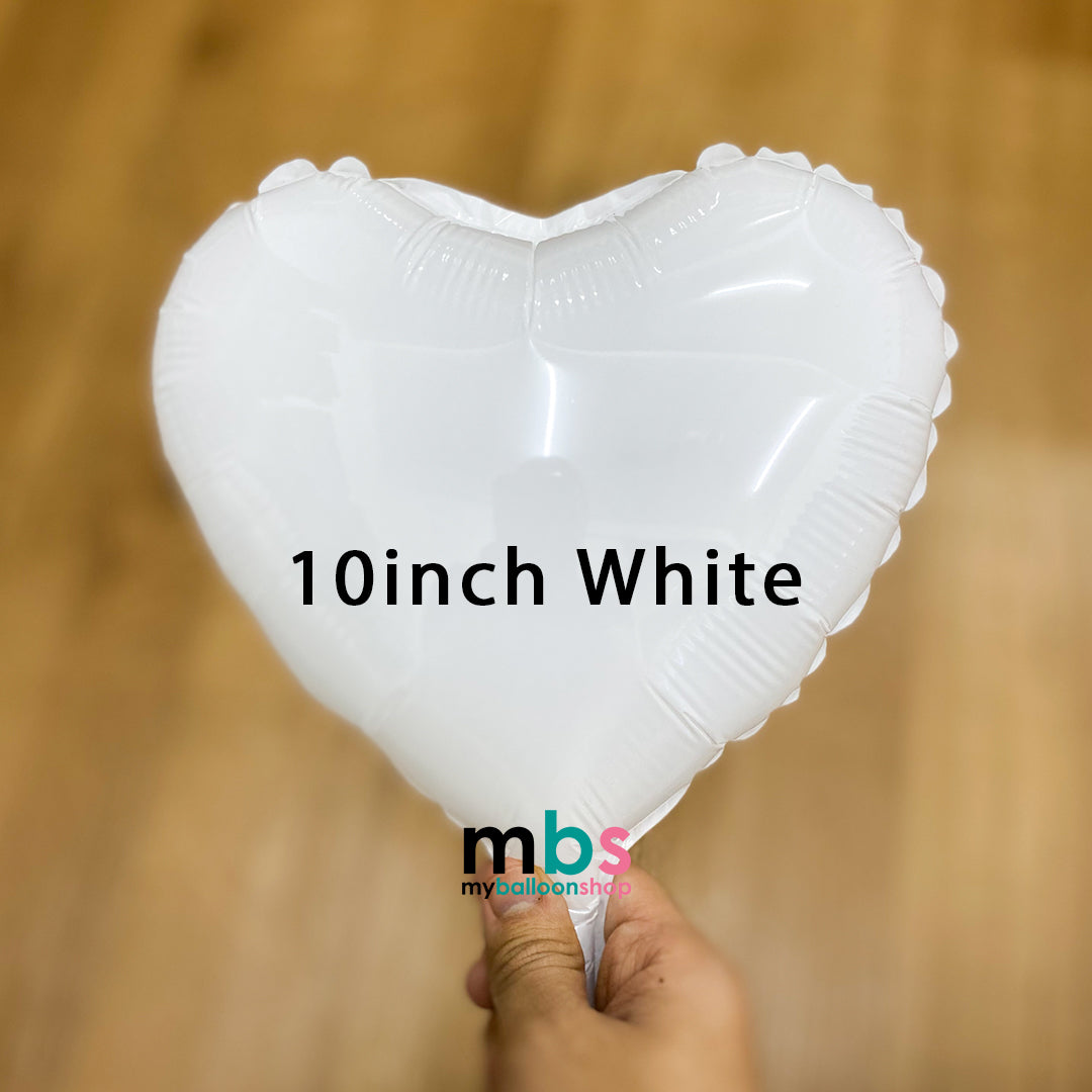 10 Inch Love Foiled Balloons