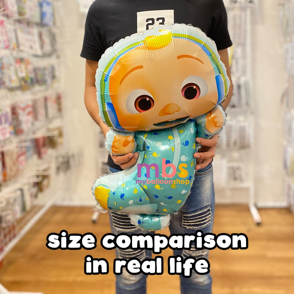 Cocomelon Printed Cartoon Foiled Balloons