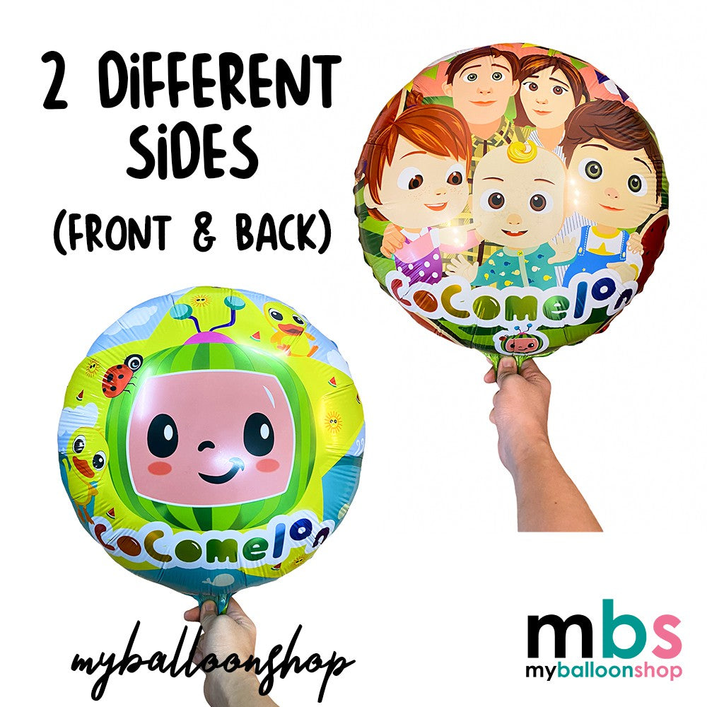 Cocomelon Printed Cartoon Foiled Balloons