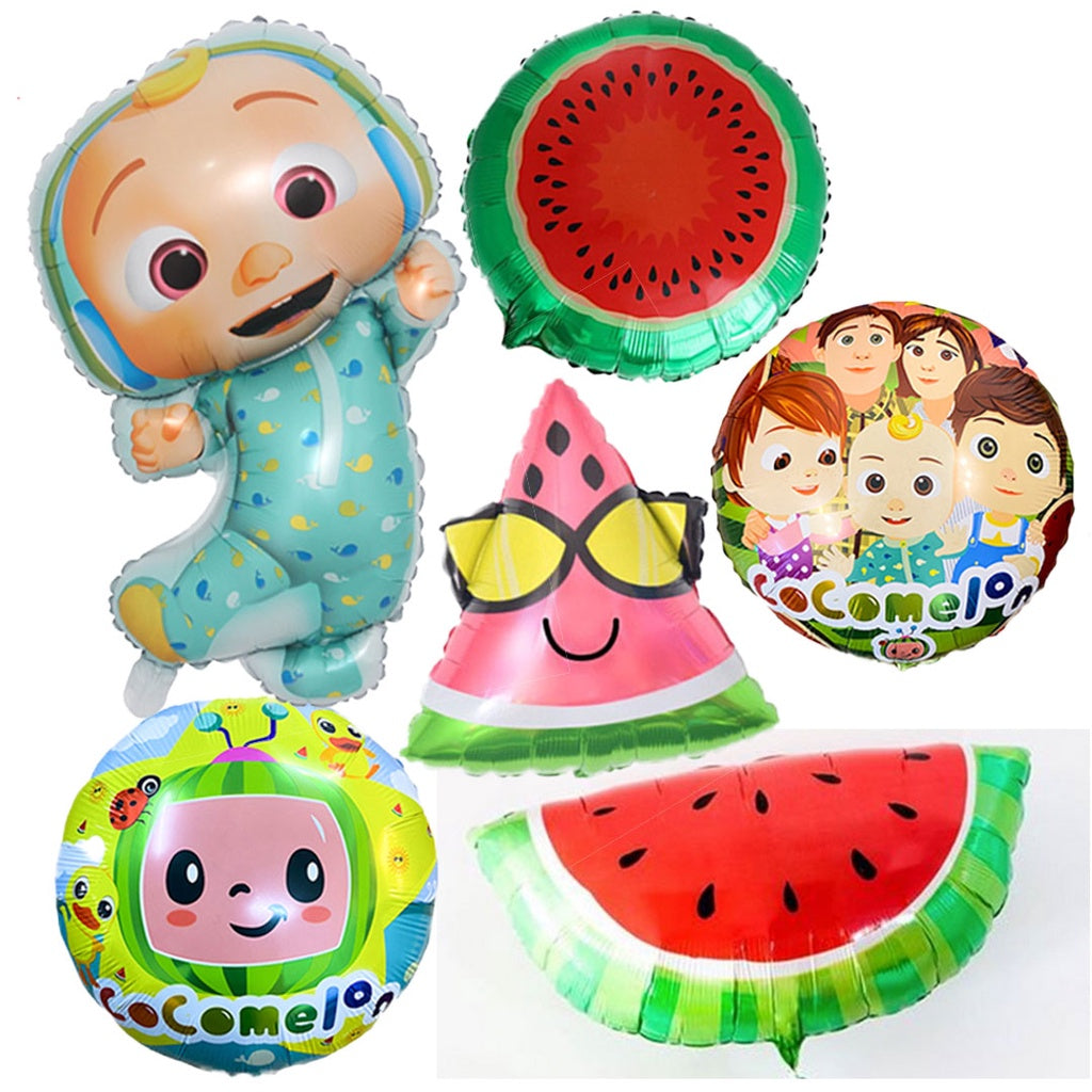 Cocomelon Printed Cartoon Foiled Balloons