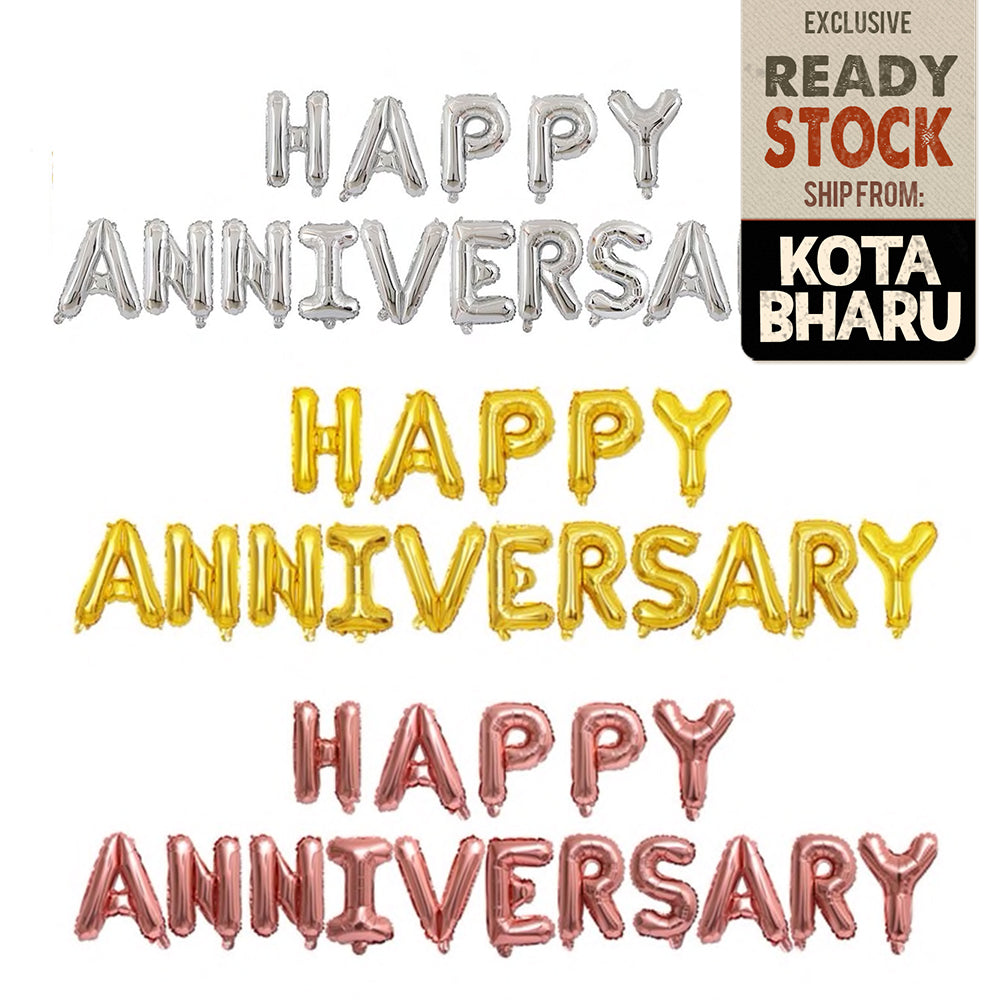 Happy Anniversary Balloons